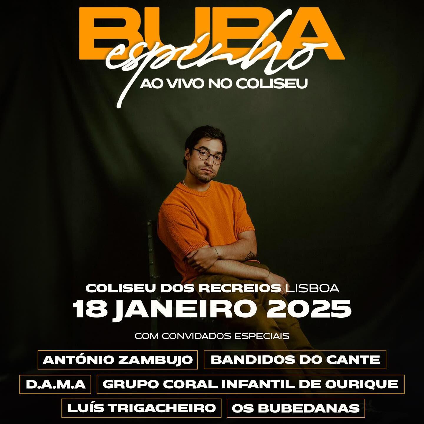 Buba Espinho – 18 janeiro